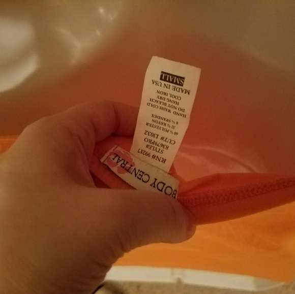 SOLD ELSEWHERE Sexy Orange halter top - Picture 4 of 4